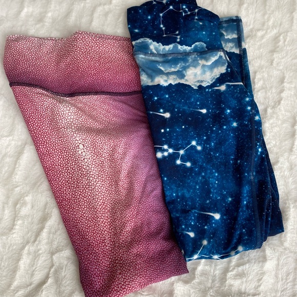 Niyama Sol barefoot legging: bundle includes Constellation and Shagreen Peony - Picture 1 of 13